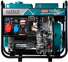 Дизельный генератор Alteco ADG 7500 TE ракурс 2