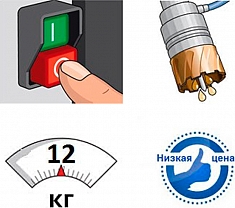 Характеристики магнитного сверлильного станка FE 35 DC