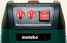 Панель управления универсального строительного пылесоса Metabo ASR 35 M ACP