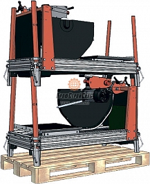 Транспортировка камнерезных станков с лазерным указателем Battipav Expert 700S